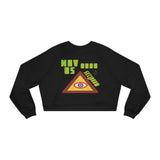 Novus Ordo Seclorum Cropped Fleece Pullover Sweatshirt - Thathoodyshop
