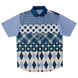 Blueberry Hill Button Down Shirt Short Sleeve Button Down Shirt - Thathoodyshop