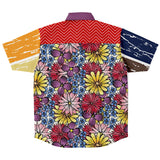 Blossom Hill S/S Button Down Shirt Short Sleeve Button Down Shirt - AOP - Thathoodyshop