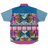 Gypsy Queen Purple Button Down Shirt Short Sleeve Button Down Shirt - Thathoodyshop