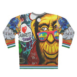 Curious George Graffiti Unisex Sweatshirt All Over Prints - Thathoodyshop