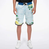 Lemony-Fresh Basketball Shorts Basketball Short Rib - AOP - Thathoodyshop