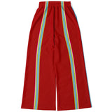 Red Calypso Striped Stretchy Phat Bellbottoms Wide Leg Pants - Thathoodyshop