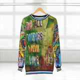 With Love Graffiti Unisex Sweatshirt All Over Prints - Thathoodyshop