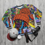 Monkey Time Graffiti Unisex Sweatshirt All Over Prints - Thathoodyshop