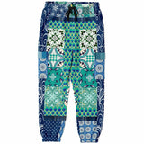 Mykonos Floral Patchwork Unisex Cargo Sweats Cargo Sweats - Thathoodyshop