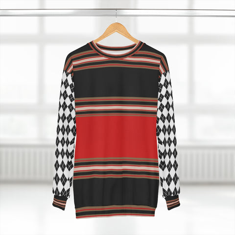 Gold Line Red Unisex Sweatshirt Sweater - Thathoodyshop