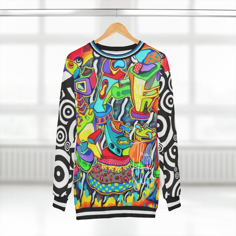 Topanga Graffiti Unisex Sweatshirt All Over Prints - Thathoodyshop