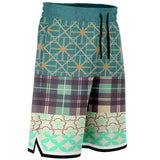 Circle Time Basketball Shorts Basketball Short Rib - AOP - Thathoodyshop