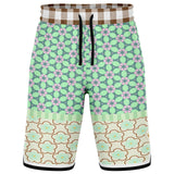 Melon Balls Basketball Shorts Basketball Short Rib - AOP - Thathoodyshop