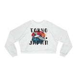 Hello Tokyo! Cropped Fleece Pullover Sweatshirt - Thathoodyshop