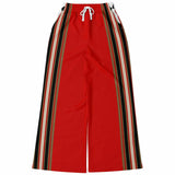 Gold Line Red Flare Leg Joggers Athletic Flare Jogger - AOP - Thathoodyshop