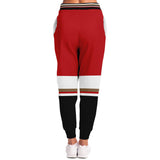 THS Snake Bite Joggers in Red/White Joggers - Thathoodyshop