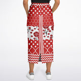 Red Crimson Maxi Skirt Maxi Skirt - Thathoodyshop