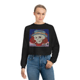 Just a Gigolo Cropped Fleece Pullover Sweater - Thathoodyshop