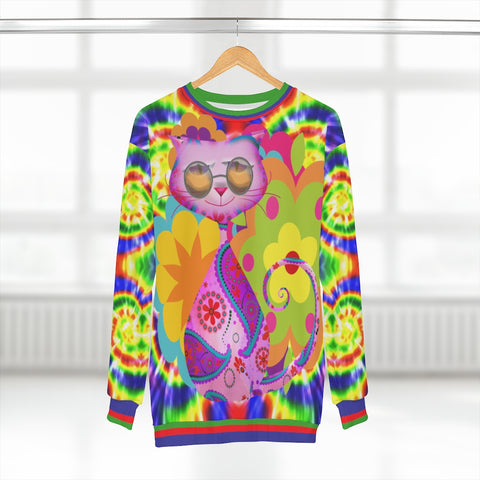 Janis (Cat's Meow) Unisex Pullover Sweater Sweater - Thathoodyshop