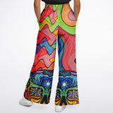 Me So Psychedelic Flare Leg Joggers Athletic Flare Joggers - Thathoodyshop
