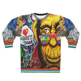 Curious George Graffiti Unisex Sweatshirt All Over Prints - Thathoodyshop