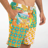 South Beach Board Shorts Board Shorts - AOP - Thathoodyshop