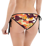 Me So Leopard Reversible String Bikini Bottom Bikini - Thathoodyshop