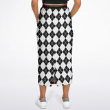 Argyle Me Pocket Maxi Skirt - Black Maxi Skirt - Thathoodyshop