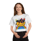 Happy Pirate Cropped T-Shirt T-Shirt - Thathoodyshop