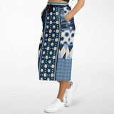 Blueberry Hill Pocket Maxi Skirt Long Pocket Skirt - Thathoodyshop