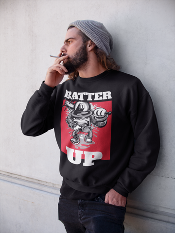 Batter Up! HD Crewneck Sweatshirt - Thathoodyshop