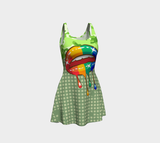 Rainbow Kiss III Dress Flare Dress - Thathoodyshop