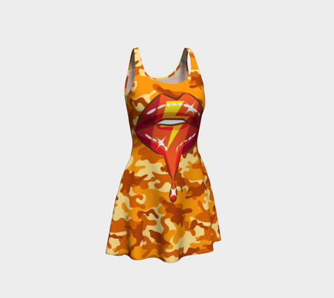 Bolt of Lightning II Dress Flare Dress - Thathoodyshop