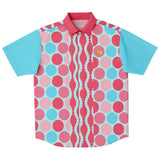 Polka Time S/S Button Down Shirt Short Sleeve Button Down Shirt - AOP - Thathoodyshop