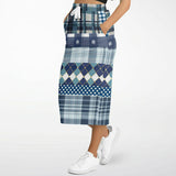 Blue Diamond Phillips Pocket Maxi Skirt Long Skirt - Thathoodyshop