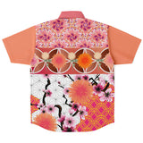 Yamagami S/S Button Down Shirt Short Sleeve Button Down Shirt - AOP - Thathoodyshop