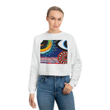 My Picasso Cropped Fleece Pullover Sweater - Thathoodyshop