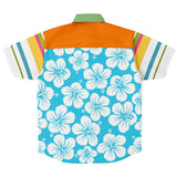 Hawaiian Tropic S/S Button Down Shirt Short Sleeve Button Down Shirt - AOP - Thathoodyshop