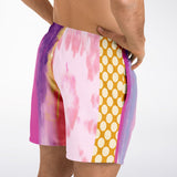 Bahama Mama Bella Patchwork Print Swim Trunks/Shorts Swim Trunks - Thathoodyshop