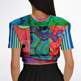 Me So Psychedelic Cropped Sweater Cropped Sweater - Thathoodyshop