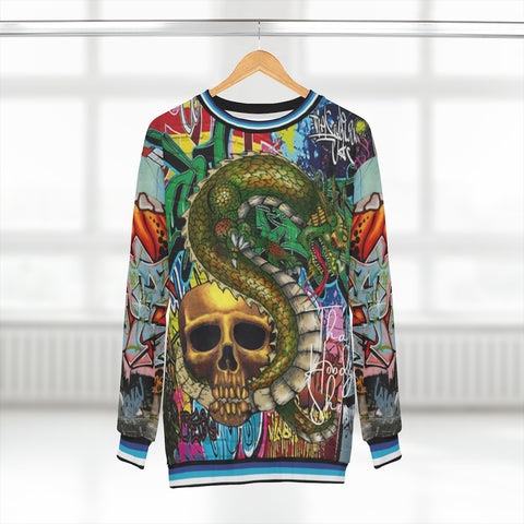 Dragon Slayer Graffiti Unisex Sweatshirt All Over Prints - Thathoodyshop
