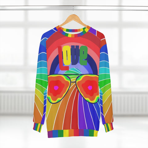 Love on Psychedelics Unisex Sweatshirt Sweater - Thathoodyshop