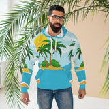 Escape to Paradise Unisex Pullover Hoodie All Over Prints - Thathoodyshop
