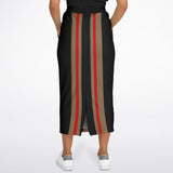 Gold Line Black Pocket Maxi Skirt Maxi Skirt - Thathoodyshop
