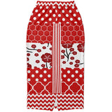 Red Crimson Maxi Skirt Maxi Skirt - Thathoodyshop