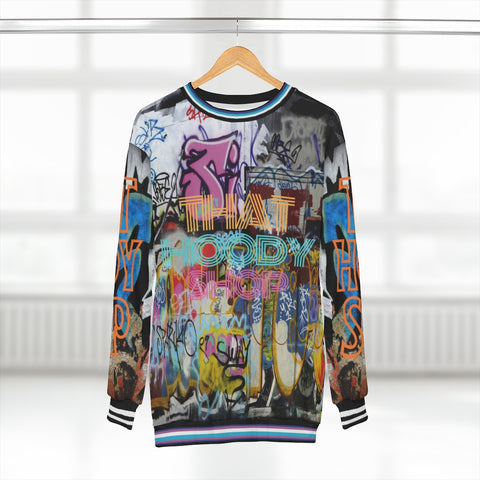 Cityscape Graffiti Unisex Sweatshirt All Over Prints - Thathoodyshop
