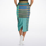 Many Blessings Horus Eye Long Pocket Skirt Pocket Skirts - Thathoodyshop