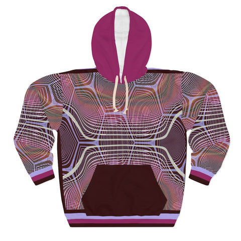 Ruby Asteroid Unisex Pullover Hoodie All Over Prints - Thathoodyshop