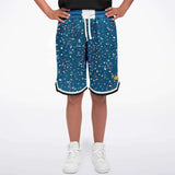 Confetti on Me Basketball Shorts (Unisex) Basketball Short Rib - AOP - Thathoodyshop