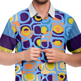 Hampton Plaid S/S Button Down Shirt Short Sleeve Button Down Shirt - AOP - Thathoodyshop