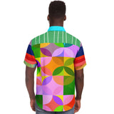 Rainbow-Tastic S/S Button Down Shirt Short Sleeve Button Down Shirt - AOP - Thathoodyshop