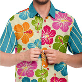Paradise Road S/S Button Down Shirt Short Sleeve Button Down Shirt - AOP - Thathoodyshop