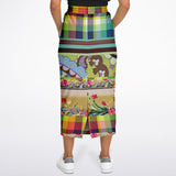 Green Apple Soho Pocket Maxi Skirt Pocket Skirt - Thathoodyshop